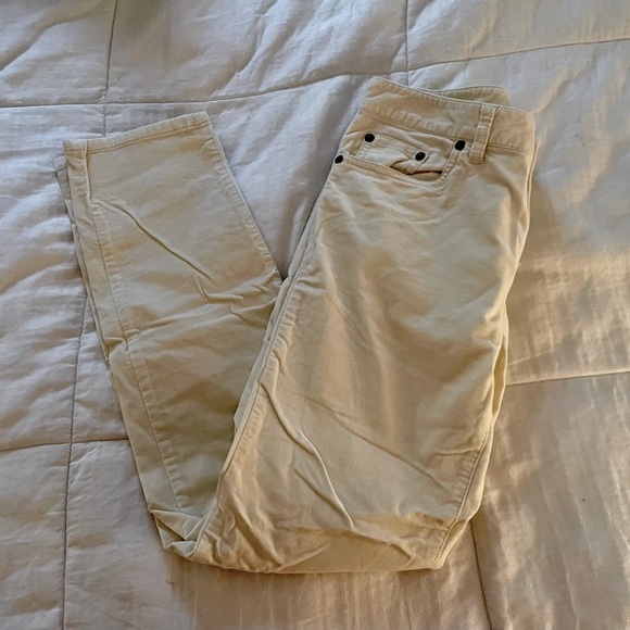 Vineyard Vines Cream Pants - Picture 1 of 4